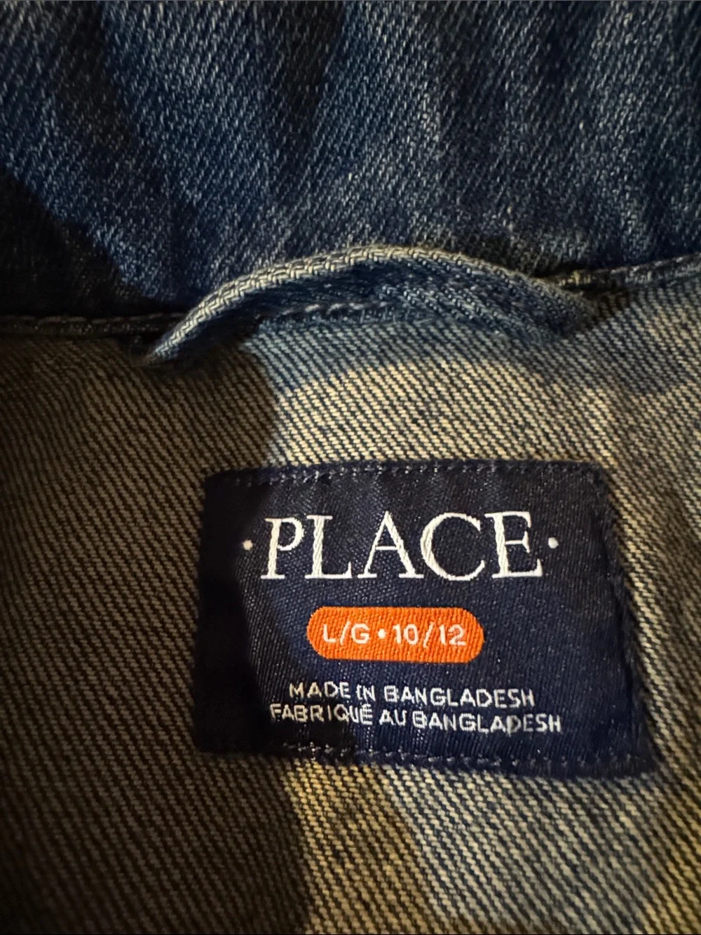 The Children's Place Blue Denim Jean Jacket
